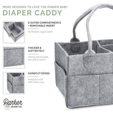 Load image into Gallery viewer, Diaper Caddy in Gray
