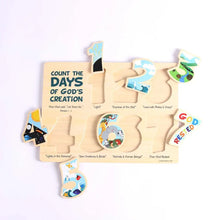 Load image into Gallery viewer, Puzzle Wood 7 Days Of Creation
