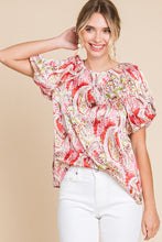Load image into Gallery viewer, Curvy Printed Top
