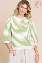 Load image into Gallery viewer, Curvy Striped Top
