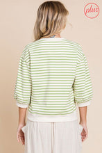 Load image into Gallery viewer, Curvy Striped Top
