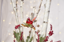 Load image into Gallery viewer, Crystal Cardinal Ornament
