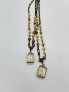 The Clara Natural Stone Necklace