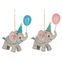 Load image into Gallery viewer, Baby Elephant Ornament
