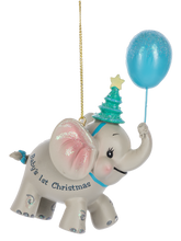 Load image into Gallery viewer, Baby Elephant Ornament
