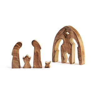 Carved Nativity