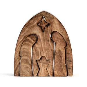 Carved Nativity
