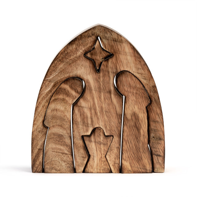 Carved Nativity