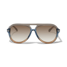Load image into Gallery viewer, Brighton Interlok Twist Aviator Sunglasses
