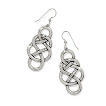 Load image into Gallery viewer, Brighton Interlok Braid French Wire Drop Earrings
