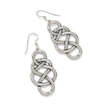 Load image into Gallery viewer, Brighton Interlok Braid French Wire Drop Earrings
