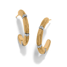 Load image into Gallery viewer, Brighton Meridian Geo Open Hoop Earrings
