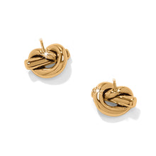 Load image into Gallery viewer, Brighton Interlok Single Knot Mini Earrings
