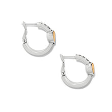 Load image into Gallery viewer, Brighton Mystery of Love Heart Hoop Earrings

