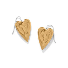 Load image into Gallery viewer, Brighton Love Messages Love Knows French Wire Earrings
