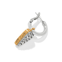 Load image into Gallery viewer, Brighton Love Messages Be Love Reversible Earrings
