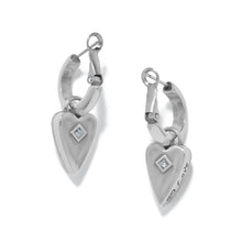 Load image into Gallery viewer, Brighton Love Messages B Love Reversible Hoop Earrings
