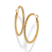 Load image into Gallery viewer, Brighton Meridian Eclipse Thin Large Hoop Earrings
