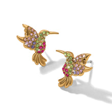 Load image into Gallery viewer, Brighton Enchanting Gem Hummingbird Earrings
