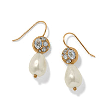 Load image into Gallery viewer, Brighton Trust Your Journey Petite Pearl Leverback Earrings
