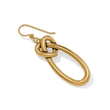 Load image into Gallery viewer, Brighton Interlok Linked Hearts French Wire Earrings
