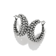Load image into Gallery viewer, Brighton Pretty Tough Blossom Hoop Earrings
