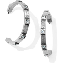 Load image into Gallery viewer, Brighton Meridian Zenith Station Hoop Earring in Silver
