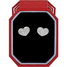 Load image into Gallery viewer, Brighton Illumina Celeste Heart Post Earrings Gift Box
