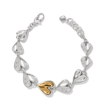 Load image into Gallery viewer, Brighton Cascade Heart Bracelet
