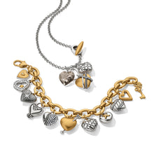 Load image into Gallery viewer, Brighton One Heart Toggle Necklace

