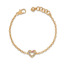 Load image into Gallery viewer, Brighton Enchanting Gem Heart Bracelet
