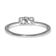 Load image into Gallery viewer, Brighton Interlok Linked Hearts Hinged Bangle
