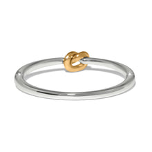 Load image into Gallery viewer, Brighton Interlok Single Knot Two Tone Bracelet
