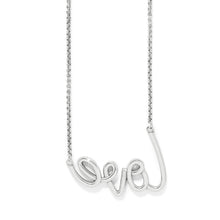 Load image into Gallery viewer, Brighton Love Script Sparkle Necklace

