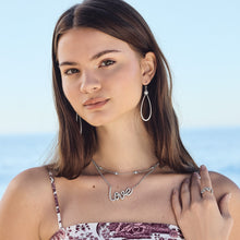 Load image into Gallery viewer, Brighton Love Script Sparkle Necklace
