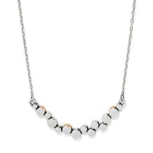 Load image into Gallery viewer, Brighton Pebble Edge Crescent Bar Necklace
