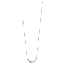 Load image into Gallery viewer, Brighton Pebble Edge Crescent Bar Necklace
