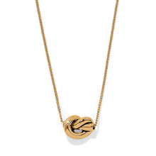 Load image into Gallery viewer, Brighton Interlok Single Knot Mini Necklace
