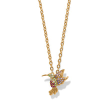 Load image into Gallery viewer, Brighton Enchanting Gem Hummingbird Necklace
