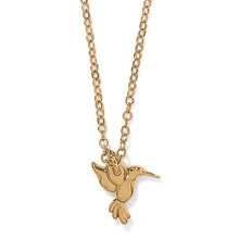 Load image into Gallery viewer, Brighton Enchanting Gem Hummingbird Necklace
