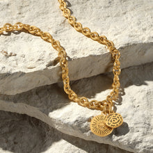 Load image into Gallery viewer, Brighton Token Lavish Link Charm Bracelet
