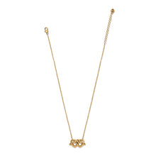 Load image into Gallery viewer, Brighton Interlok Linked Hearts Necklace
