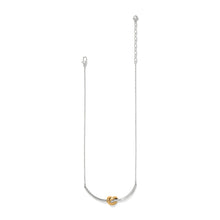 Load image into Gallery viewer, Brighton Interlok Single Knot Two Tone Bracelet
