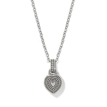 Load image into Gallery viewer, Brighton Halo Gemma petite Heart Necklace
