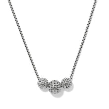 Load image into Gallery viewer, Brighton Pebble Dot Bola Trio Necklace
