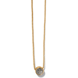 Brighton Ferrara Two Tone Luce Mini Necklace