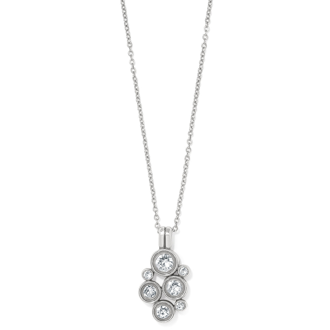 Brighton Constella Cluster Crystal Necklace