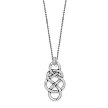 Load image into Gallery viewer, Brighton Interlok Braid Pendant Necklace
