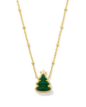 Load image into Gallery viewer, Kendra Scott Holiday Tree Pendant Necklace
