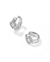 Load image into Gallery viewer, Kendra Scott Mallory Crystal Huggie Earrings
